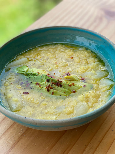 Avocado & Red lentil bowl