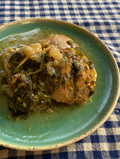 Tender Chicken in Preserved Lemon sauce