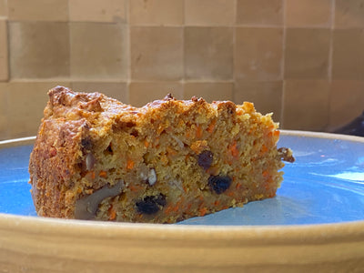 Healthy Banana carrot cake (Vegan, Gluten free, suger free)