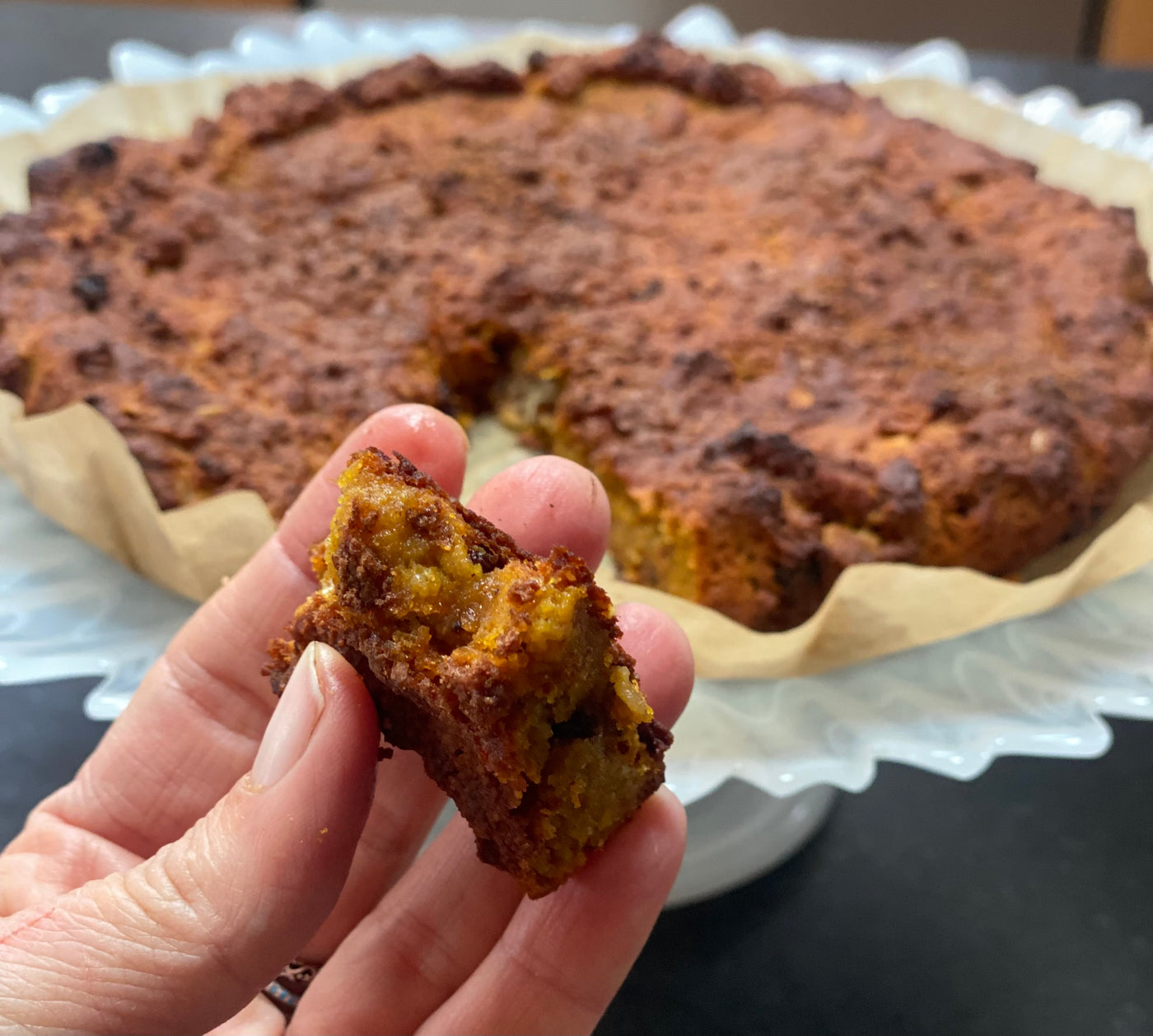 Pumpkin Vegan Coffee cake