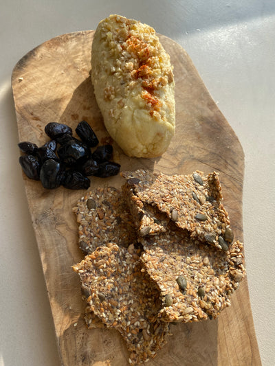 Gluten Free Almond quinoa  Crackers