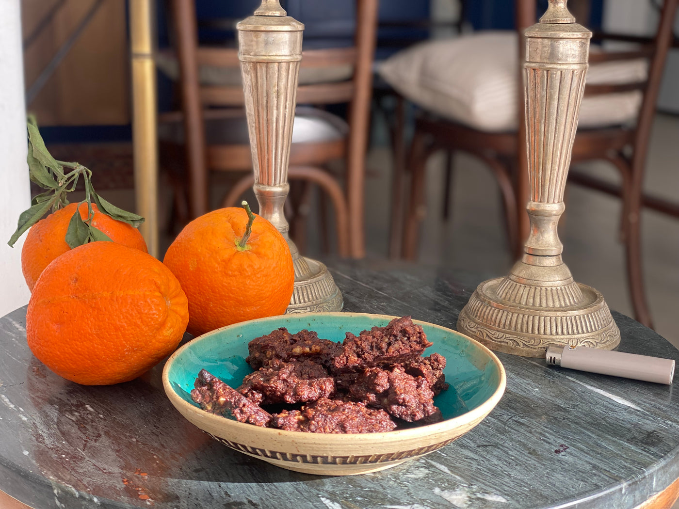 Orange chocolate, Gluten free cookies