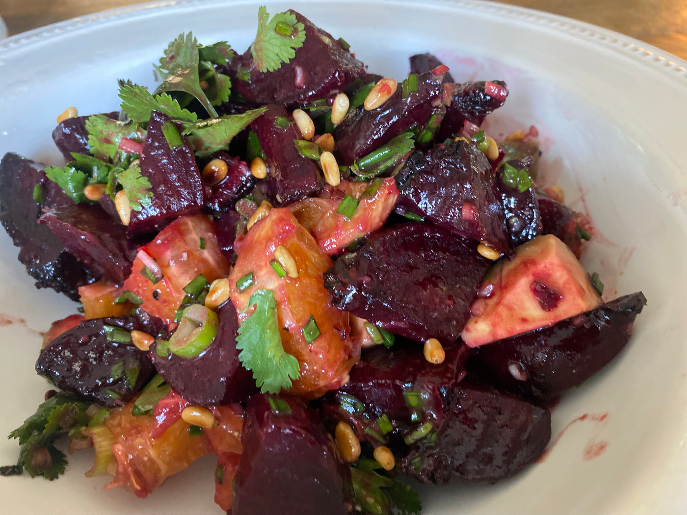 Avocado Orange Beet Salad